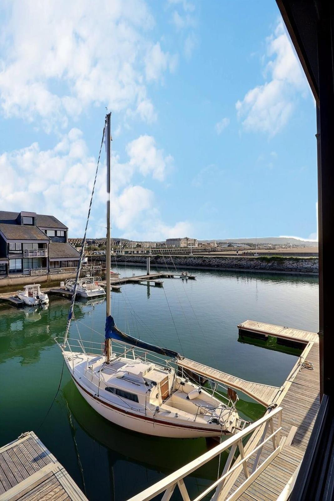 Sublime Apartment Facing The Port & Planches Deauville Buitenkant foto